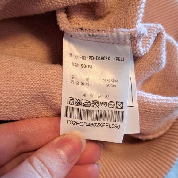 BTS x Fila Dynamite Pink Hoodie With Big Back Pattern Size Small - Picture 13 of 13